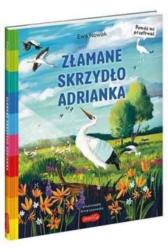 Najmłodszy z całego rodzeństwa, bocianek Adrianek ma pecha. A to oplącze się sznurkiem, a to wypadnie z gniazda i złamie skrzydło. Z opresji zawsze ratuje go zawsze dzielna mała Ewunia, mieszkająca w domu nieopodal gniazda. Czy Adriankowi uda się pokonać przeciwności losu i wyrosnąć na dorodnego bociana? Co my możemy zrobić dla tych pięknych ptaków?

Seria Pomóż mi przetrwać została stworzona dla dzieci, które chcą mądrze wspierać przyrodę. Książka zawiera planszę edukacyjną oraz sprawdzian wiedzy.