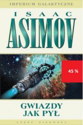 Gwiazdy jak pył Isaaca Asimova otwiera serię Imperium Galaktyczne. To nowe polskie wydanie klasycznego cyklu science fiction, must-read każdego fana fantastyki naukowej. Asimov rysuje przed czytelnikiem wciągającą opowieść i zaprasza go do mistrzowsko stworzonego świata.

Głównym bohaterem książki Gwiazdy jak pył jest Biron Farrill, student Uniwersytetu Ziemskiego. Chłopak żyje dość beztrosko, bywa naiwny, a zostaje wrzucony w sam środek niebezpiecznej intrygi i szpiegowskich spisków. Szkołę będzie musiał zamienić na walkę, pogłębianie wiedzy na prywatne śledztwo, a spokojne życie na Ziemi na gwiezdne podróże.

Ojciec Birona jest znanym i szanowanym rządcą Widemos, dzięki czemu chłopak ma uprzywilejowaną pozycję na Uniwersytecie. Wszystko się zmienia, kiedy ojciec zostaje porwany, uwięziony i zamordowany. Wtedy Biron też staje się celem ataku, z czego zdaje sobie sprawę, gdy ktoś podkłada bombę w jego akademiku.