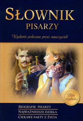 Słownik pisarzy to pierwsza tego typu pozycja na rynku napisana z myślą o uczniach. Jest to zbiór ponad 400 biogramów pisarzy polskich i światowych, ze szczególnym uwzględnieniem autorów lektur, noblistów w dziedzinie literatury, autorów, których nazwiska powinien znać człowiek wykształcony.Każde hasło zostało skomponowane w następujący sposób: - daty urodzin i śmierci pisarza- pseudonimy;- fakty z życia;- omówienie charakteru twórczości z wyszczególnieniem najważniejszych dzieł, tomików wierszy itp.Są tu biogramy krótsze, co jest związane np. z brakiem informacji na temat twórcy (tak bywa często z postaciami z epoki antyku) lub też zakresem wymagań stawianych uczniowi szkoły podstawowej, gimnazjum, liceum. Są także hasła bardzo obszerne, dotyczące np. polskich noblistów, pisarzy, których utwory zmieniły oblicze literatury, inicjatorów nowych prądów.Niektóre biogramy zostały wzbogacone o ciekawostki dotyczące życia osobistego danej postaci, charakteru pisarza, wspomnienia o nim osób, którzy go znali. Mamy nadzieję, że dzięki temu świat twórców literatury stanie się bliższy naszym Czytelnikom..