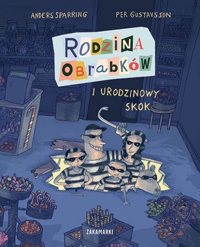 Członkowie rodziny Obrabków bardzo lubią zabierać cudze rzeczy. Po prostu nie potrafią się powstrzymać. W każdym razie tata Zbiro, mama Cela i Elka. Za to Ture lubi robić tylko to, co dozwolone, i nie bierze niczego bez płacenia. Rodzice i siostra trochę się o niego martwią. Co z tego chłopaka wyrośnie?