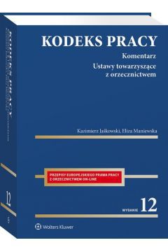 W komentarzu uwzględniono wszystkie zmiany, które miały miejsce od czasu ostatniej edycji w 2019 r. W szczególności omówiono zmienione oraz nowe przepisy dotyczące: udostępniania pracodawcy danych osobowych pracownika i ich przetwarzania, monitoringu w zakładzie pracy, zasad zatrudniania młodocianych, dyskryminacji pracownika, mobbingu i świadectwa pracy oraz instytucję tzw. tymczasowego przywrócenia pracownika do pracy (art. 4772 § 2 k.p.c.). Zawarto także usystematyzowany przegląd regulacji szczególnych związanych z epidemią COVID-19, pozostających w związku z prawem pracy i prawem zatrudnienia w odniesieniu do zatrudnienia cywilnoprawnego i tzw. samozatrudnienia, w tym zwłaszcza regulacji dotyczących pracy zdalnej.

W książce przepisy są komentowane przystępnie, bez nadmiernych rozważań teoretycznych, i ilustrowane orzecznictwem Sądu Najwyższego (także niepublikowanym), Trybunału Konstytucyjnego oraz Trybunału Sprawiedliwości UE, a także Naczelnego Sądu Administracyjnego. Na potrzeby praktyki zamieszczone zostały informacje o opodatkowaniu świadczeń pracowniczych. W publikacji znajdują się również wybrane akty prawne niezbędne do stosowania przepisów prawa pracy wraz z usystematyzowanym orzecznictwem Sądu Najwyższego, a także rozbudowany indeks rzeczowy.

W załączniku ,,Przepisy europejskiego prawa pracy z orzecznictwem znajduje się zbiór najważniejszych regulacji obowiązującego w Polsce europejskiego prawa pracy opracowanych w polskiej i angielskiej wersji językowej. Są to zarówno akty ponadkodeksowe, jak i dyrektywy, które są wzorcem zmian w polskim prawie pracy. Zbiór przepisów zawiera ponadto bogaty wybór orzecznictwa TSUE.