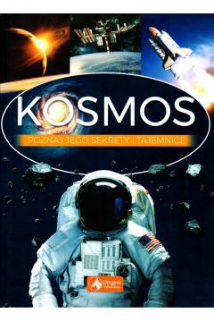 Kosmos to bogato ilustrowana książka przedstawiająca tajemnice wszechświata. Zawiera mnóstwo rzetelnej wiedzy i ciekawostek na temat planet, gwiazd oraz galaktyk. Stanowi doskonałe uzupełnienie treści zawartych w programie nauczania.