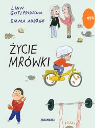 Mrówka ma sześć lat, chodzi do zerówki i przyjaźni się z Henią. Ma też fermę ślimaków, cytrynowożółty rower, nowego sąsiada i alergię na kłótnie, zwłaszcza gdy rodzice kłócą się po angielsku. A czego nie ma? Kota i ani jednego ruszającego się zęba. To takie niesprawiedliwe! 

Pierwsza z trzech książek o Mrówce i jego zwykłym życiu, w którym jest miejsce na sprawy małe i wielkie, 
śmieszne i poważne.