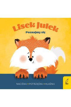 Lisek Julek to seria interaktywnych książeczek dla najmłodszych z uroczym bohaterem. Na kolejnych stronach dzieci poznają przygody liska, w których aktywnie uczestniczą. Rysują i naciskają paluszkiem, obracają książkę i nią potrząsają, naśladują dźwięki i ruchy, by pomagać Julkowi w codziennych czynnościach, które są bliskie także im.

Lisek Julek bardzo chce mieć przyjaciela. Dlatego zaprasza cię do wspólnej zabawy. Aby dowiedzieć się, co Julek lubi najbardziej, naciskaj i rysuj paluszkiem, potrząsaj książeczką, naśladuj dźwięki, tańcz, przybijaj piątki i świetnie się przy tym baw!