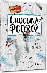 Przedstawiamy adaptację znanej od pokoleń powieści Cudowna podróż Selmy Lagerlöf, wchodzącą w skład nowej serii wydawniczej - Czytanki metodą sylabową. Seria przeznaczona jest dla dzieci doskonalących umiejętność czytania i oparta o metodę sylabową, uważaną za najskuteczniejszą w nauce czytania. Jest podstawą jest posługiwanie się sylabami, zaznaczonymi na przemian dwoma kolorami, i tak też przygotowano tę publikację.

Wybór powieści w serii jest nieprzypadkowy - historia Nilsa zainteresuje każde dziecko. Ten łobuz i leń zostaje zamieniony za karę w elfa i rozpoczyna podróż ze stadem dzikich gęsi, podczas której spotykają go liczne dramatyczne przygody. Piękne, klimatyczne ilustracje przykują oko każdego małego czytelnika i sprawią, że dziecko nawet nie zauważy, kiedy nauczyło się płynnie czytać!