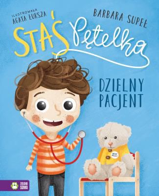 ak smakuje zupa z piasku? I czy warto ją w ogóle jeść? Po zjedzeniu piaskowej zupy Staś musi iść do lekarza, bo boli go brzuch. Chłopiec troszkę się boi… Czy uda mu się oswoić swój lęk? Bogato ilustrowana seria dla dzieci ukazuje istotne wydarzenia z życia przedszkolaka. Każde dziecko odnajdzie tu znane mu sytuacje i wraz ze Stasiem spotka się z emocjami, których samo doświadcza. Warto również poznać Jadzię Pętelkę, młodszą siostrę Stasia – bohaterkę serii dedykowanej maluszkom.