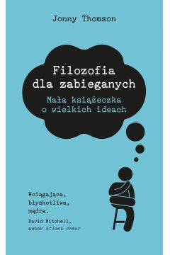 Filozofia dla zabieganych zachęci Cię do licznych rozmyślań i refleksji. Poznaj idee największych myślicieli od starożytności po współczesność i nie bój się poruszyć najważniejszych kwestii życiowych.

Publikacja Filozofia dla zabieganych jest zbiorem licznych minirozdziałów z ilustrowanymi piktogramami. Książka obejmuje niezwykle szeroki, niemal abstrakcyjny wachlarz rozmaitych tematów. Każdy z nich poszerza horyzonty, daje do myślenia, inspiruje, a także potrafi rozbawić do łez.

W książce poruszone zostały kwestie życia codziennego, które często zaprzątają myśli ludzi. Nie brakuje również bardziej specyficznych rozważań. Te z pewnością mogą zaskoczyć. Dlaczego ludzie lubią oglądać horrory? Dlaczego przyjemność jest lepsza od bólu? Czy warto postawić na istnienie Boga? Kiedy kaczka nie jest kaczką? To tylko nieliczne z pytań, na które autor udzielił intrygujących odpowiedzi! Wśród zagadnień poruszonych w książce znajduje się również strategia wygrywania gier planszowych Sun Zi, poglądy de Beauvoir wierzącej, że instynkt macierzyński jest mitem czy przemyślenia Freuda na temat ludzkiego popędu śmierci. A to zaledwie początek fascynujących rozważań.