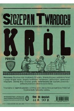Książka wydana w serii Wielkie Litery – w specjalnym formacie z dużą czcionką dla seniorów i osób słabowidzących.

Żydowski gangster. Polskie piekło. Warszawa 1937.

Nowa powieść Szczepana Twardocha

Piękne samochody, kobiety, zimna wódka i gorąca krew. Boks, dzielnice nędzy i luksusowe burdele, błoto Woli i eleganckie ulice Śródmieścia. Żydzi i Polacy. Getto ławkowe i walki uliczne. Etniczny, społeczny, religijny i polityczny tygiel Warszawy 1937 roku. A ponad wszystkimi podziałami zasady gangsterskiego świata, w którym siła jest najcenniejszą walutą.

Wszystko zaczyna się w zatłoczonej sali Kina Miejskiego, gdzie rozentuzjazmowana publiczność przygląda się walce bokserskiej. Trwa ostatnie starcie w meczu o drużynowe mistrzostwo stolicy. Polscy kibice dopingują reprezentanta Legii — znanego falangistę Andrzeja Ziembińskiego. Z żydowskich trybun dobiegają okrzyki na cześć zawodnika klubu Makabi Warszawa, Jakuba Szapiry. Ten wieczór należy do niego. Wśród wiwatów jednych i gwizdów drugich, triumfowi Szapiry przyglądają się siedemnastoletni Mojżesz Bernsztajn oraz Kum Kaplica — stary bojownik PPS, socjalista i król warszawskiego półświatka.