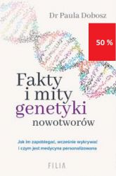 CO KRYJĄ NASZE GENY? Czym są nowotwory? I dlaczego mogą wszystko? Jakie są czynniki ryzyka zachorowania na nowotwór? Co NIE leczy raka, czyli suplementy diety, pseudomedycyna i rewelacje z internetu. Jak zapobiegać chorobie i jak ją wcześnie wykrywać? Czym jest medycyna personalizowana i dlaczego jest tak ważna? Dr Paula Dobosz zaprasza czytelnika do świata pełnego tajemnic i zagadek, ale też dotyczącego każdego z nas. Pokazuje świat medycyny personalizowanej, która jest rewolucyjnym przewrotem, zwłaszcza w onkologii