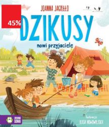 DZIKUSY - siedmioosobowa rodzina, która przeniosła się z ciasnego mieszkania w zatłoczonym mieście do przestronnego domu na spokojnej wsi, po raz kolejny zaprasza do swojego zwariowanego świata! W drugim tomie serii dzieci w pełni korzystają ze wspaniałych wakacji. Przy okazji poznają też bliżej sąsiadów, zarówno z pobliskich domów, jak i z miasteczka. Nowi przyjaciele pokazują Dzikusom okolicę oraz uczą ich zabaw, których małe mieszczuchy dotąd nie znały. Wreszcie lato i wakacje dobiegają końca i trzeba iść do szkoły i przedszkola. To nieznane miejsca i dzieci bardzo się tym stresują. Na szczęście pomogą im w tym nowi przyjaciele.