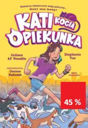 Poznajcie Kati - kocią opiekunkę.

Niektórzy bohaterowie mają peleryny

Kati ma koty!

Kati bardzo chciałaby spędzić wakacje na obozie z przyjaciółkami, jednak niestety brak jej pieniędzy. Postanawia jakoś zdobyć fundusze. Bycie opiekunką kotów sąsiadki wydaje się wymarzonym zajęciem, ale zwierzaków jest 217, a do tego najwyraźniej coś knują. Tymczasem miastu zagraża nowa superłotrzyca - Myszycielka. Kim jest i jakie są jej zamiary? I co ją łączy z sąsiadką Kati? Dziewczynka będzie mieć pełne ręce roboty. Czekają ją: ratowanie przyjaźni, okiełznywanie chmary krnąbrnych kotów oraz rozgryzienie największej tajemnicy w historii miasta.

Wciągający, pełen humoru komiks dla lubiących ekscytujące przygody i oczywiście koty!