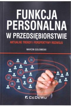 W książce poruszane są zagadnienia związane z aktualnymi trendami oraz kierunkami rozwoju funkcji personalnej w przedsiębiorstwach. W szczególności dotyczą one strefy projektowania, organizacji oraz realizacji funkcji HR, z uwzględnieniem czynników współcześnie na nią oddziałujących, m. in.:
- konfliktu pokoleniowego na rynku pracy,
- problematyki retencji pracowników,
- wykorzystania najnowszych technologii w realizacji procesów HR.