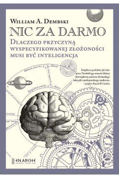 Nic za darmo. Dlaczego przyczyną wyspecyfikowanej złożoności musi być inteligencja? stanowi rozwinięcie idei zawartych w poprzednim dziele Dembskiego ?Wnioskowanie o projekcie?. Używając zaczerpniętych z teorii informacji twierdzeń ?nic za darmo?, uczony dowodzi, że złożona wyspecyfikowana informacja nie może być wynikiem działania procesów przyrodniczych i dlatego jest świadectwem przemawiającym na rzecz teorii inteligentnego projektu. Zdaniem amerykańskiego matematyka teoria informacji wskazuje, że koncepcja przypadkowych mutacji i doboru naturalnego nie może stanowić wyjaśnienia różnorodności życia na Ziemi. Dembski sprzeciwia się opiniom uczonych, którzy podobnie jak Richard Dawkins twierdzą, że świadectwa empiryczne wskazują, iż życie powstało i rozwija się zgodnie z biegiem praw przyrody. Matematyk argumentuje, że złożone struktury biologiczne nie mogą zostać właściwie wyjaśnione bez czynnika inteligencji. Te ustalenia sprawiają, że ?Nic za darmo? jest lekturą obowiązkową dla wszystkich zainteresowanych najnowszym ujęciem problemu pochodzenia informacji.