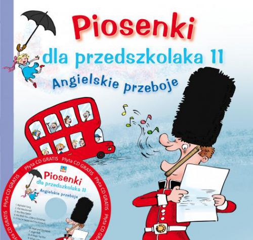 Ucz się angielskiego, śpiewając razem z nami! Prezentujemy utwory, dzięki którym przedszkolaki poznają nowe słowa i będą znakomicie się bawić. Na płycie znalazły się popularne i lubiane przez wszystkich melodie takie jak „If You’re Happy”, „Alphabet Song”, „Old MacDonald” czy świąteczne „We Wish You a Marry Christmas”, a także trzy teksty autorstwa Danuty Zawadzkiej, które przybliżą maluchom słownictwo związane z kolorami, cyframi i ulubionymi czynnościami. Kompozycje i aranżacje wykonał Stefan Gąsieniec. Jak zwykle dołączamy także wersje bez wokalu i zachęcamy do zabawy w karaoke!