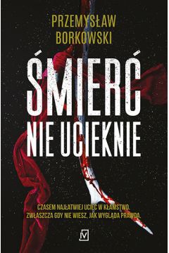 Niemal każdemu zdarzyło się czasem zachować lekkomyślnie i stracić nad sobą kontrolę. Niewiele osób zdaje sobie jednak sprawę z tego, do czego może doprowadzić chwilowy zanik świadomości. Sięgnij po książkę pod tytułem Śmierć nie ucieknie, którą napisał Przemysław Borkowski, i przekonaj się, co zrobić, gdy nikomu, nawet samemu sobie, nie można zaufać!

Julia to młoda kobieta, przed którą świat stoi otworem. Jest piosenkarką u progu imponującej kariery i wydawać by się mogło, że rysuje się przed nią świetlana przyszłość. Gdy po nocy wypełnionej zabawą i alkoholem kobieta budzi się i znajduje w mieszkaniu zamordowanego menadżera, wpada w panikę. Nie wie, co się stało, i nie ma pojęcia, kto jest mordercą. Bez zastanowienia wzywa taksówkę i opuszcza miasto, starając się uciec przed dramatem, który się rozegrał. Wkrótce Julia zaczyna się zastanawiać, czy