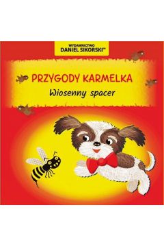 Karmelek to piesek, który przypadnie do gustu każdemu dziecku. Świat oczyma małego pieska wygląda inaczej. Jego życie to jedna wielka przygoda, doświadczenia i perypetie, które go spotykają, mają wpływ nie tylko na niego, ale na całą rodzinę.

Przygody Karmelka, to książeczki dla wszystkich miłośników zwierząt, bo przecież wiadomo, że piesek jest największym i najwierniejszym przyjacielem człowieka. Seria przeznaczona jest dla tych, którzy takiego pupila już posiadają, a także dla tych, którzy zamierzają pieska przyjąć do swojego domu.