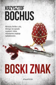 Historia śledztwa, która komplikuje się z każdą kolejną chwilą. Czy Adamowi Bergowi uda się rozwikłać zagadkę i wyjść cało z opresji?

Boski znak to drugi tom kryminalnej serii o dziennikarzu Adamie Bergu. Tym razem bohater na zlecenie kilku miliarderów podejmuje się odszukania skarbów, które pod koniec wojny zostały ukryte w zamku Czocha. Berg nie ma nawet czasu, by dobrze zastanowić się nad ofertą czy ułożyć konkretny plan - ktoś bowiem zaczyna go prześladować. Najpierw zbezczeszczony zostaje grób jego matki, potem dochodzi do włamania w jego mieszkaniu, a na domiar złego w jego posiadanie nieoczekiwanie wchodzą narkotyki.