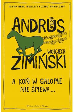 A koń w galopie nie śpiewa to książka, skonstruowana przez dwóch autorów: Artura Andrusa oraz Wojciecha Zimińskiego. Powieść, z założenia kryminał, nie jest jednak tym, do czego przyzwyczaili czytelników inni pisarze. Jej główny bohater, Kazimierz Kortuń, to botanik, który przypadkiem wikła się w sprawę niewyjaśnionego morderstwa. Mężczyzna ma zamiar w pojedynkę rozwiązać zagadkę tajemniczej zbrodni.

Autorzy postanowili pisać naprzemiennie rozdziały, by następnie sprawdzić, jak będzie wyglądała skonstruowana w ten sposób powieść. Cała zabawa natomiast miała polegać na tym, że piszący konkretną część kończył ją w taki sposób, by ten drugi miał spory problem z wymyśleniem rozwoju zdarzeń, które miałyby jakieś logiczne wytłumaczenie. Tak samo nieokreślone i płynne okazały się cechy głównej postaci, zmieniające się, a czasem także powstające wraz z rozwojem fabuły. Efekty tego niełatwego do wykonania, wspólnego projektu, jako pierwsi mogli poznać słuchacze Radia Nowy Świat, gdzie powieść, czytaną przez Jerzego Stuhra, emitowano w odcinkach.