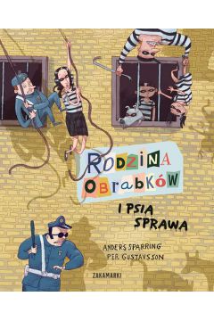 Członkowie Rodziny Obrabków bardzo lubią zabierać cudze rzeczy. Po prostu nie potrafią się powstrzymać. W każdym razie tata Zbiro, mama Cela i Elka. Za to Ture lubi robić tylko to, co dozwolone, i nie bierze niczego bez płacenia. Rodzice i siostra trochę się o niego martwią. Co z tego chłopaka wyrośnie? 

W mieście pojawił się nowy policjant. Ma na imię Klas i nie jest ani trochę taki miły jak Paul Icjant. Klas jest podejrzliwy wobec każdego, kto nosi pasiastą koszulkę i złodziejską maskę. Zwłaszcza wobec Turego. Ponadto Klas bardzo się interesuje psem Rodziny Obrabków. Każe Turemu przedstawić paragon za zakup Gliny i grozi, że psy bez dowodu zakupu będą wysłane na biegun północny. Turego ogarnia przerażenie. Przecież w jego rodzinie niczego nie kupuje się za pieniądze! Jak uratować Glinę?