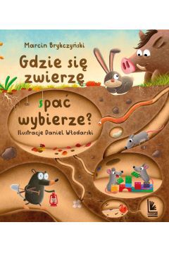 Stary niedźwiedź mocno śpi. Gdzie? O tym właśnie mówi ta książka. Dowiecie się z niej, gdzie śpią różne zwierzęta.

Tylko cicho! Zwierzęta też nie lubią, jak się je nagle budzi.