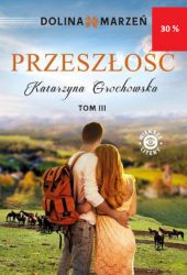 Nadia powoli zostawia za sobą dramatyczne przeżycia. Uczy się czerpać radość z życia, oddając się temu, co kocha najbardziej – pracy z końmi. Kiedy wraz z Jakiem podejmują się treningu narowistej klaczy Sheltie, dziewczynę ogarnia przeczucie, że stanie się coś złego. Od przeszłości nie można uciec, o czym przypominają jej tajemnicze pocztówki. Kto jej grozi i dlaczego? Niespodziewanie również Jake musi zmierzyć się z ranami z przeszłości. Czy będzie w stanie przebaczyć wyrządzone krzywdy? Dodatkowo dopomina się o niego przestępczy świat. Czy to oznacza koniec jego wolności i szansy na miłość? Przeszłość to ostatni tom cyklu „Dolina marzeń”. Bohaterowie powieści mimo przeciwności losu próbują zbudować nowe życie w oparciu o pasję i wzajemne zaufanie. Edycja książki z dużym, wygodnym drukiem.