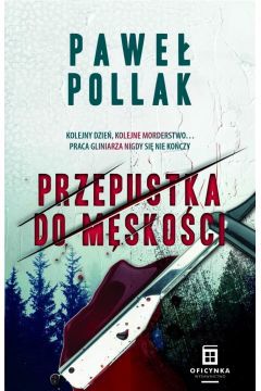 Kolejny dzień, kolejne morderstwo. Praca gliniarza nigdy się nie kończy
W jednej z dzielnic Wrocławia dochodzi do makabrycznego morderstwa. Komisarz Marek Przygodny podejmuje śledztwo, licząc na szybkie złapanie sprawcy. Niestety, z dnia na dzień dochodzenie coraz bardziej się gmatwa?
?Przepustka do męskości? to trzeci tom serii o Marku Przygodnym, wrocławskim policjancie, który doskonale zdaje sobie sprawę, że życie to nie film i nie ma w nim happy endów.
Paweł Pollak ? pisarz i tłumacz literatury szwedzkiej, autor między innymi Niepełnych, Kanalii oraz cyklu powieści kryminalnych o komisarzu Marku Przygodnym.