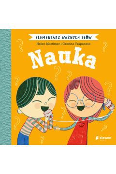 Słowa są niezwykle ważnym narzędziem wyrażania siebie i rozumienia świata. Elementarz Ważnych Słów to przyjazna, ilustrowana seria dla przedszkolaków, która wprowadza dzieci w świat Dorosłych Słów. Czasami dzieciom trudno jest zrozumieć, o co chodzi dorosłym, gdy używają abstrakcyjnych pojęć. Książki z tej serii w przyjazny sposób tłumaczą więc, o co chodzi. Budują w ten sposób pewność siebie, zaufanie do języka, umiejętność wyrażania się. Pozwalają zrozumieć kwestie, o których tyle mówią dorośli – zdrowie, życzliwość, zaufanie, rozwój.

Z tomu Nauka dziecko dowie się, czym tak naprawdę jest uczenie się, dlaczego warto poznawać świat i jak to robić.

Na końcu tomu znajduje się lista dziesięciu pomysłów dla rodziców i pedagogów, jak wspierać dziecko w nauce i jak rozbudzać w nim ciekawość. Strategie te wspierają dziecko, ale mogą być wykorzystane również przez dorosłych w ich własnym życiu – bo nauka nie kończy się wraz z dzieciństwem.