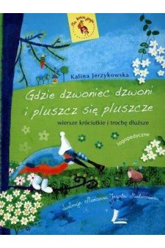 Gdzie dzwoniec dzwoni i pluszcz się pluszcze to zbiór tekstów, które pomogą wyćwiczyć wymowę najtrudniejszych głosek w języku polskim, wzbogacą słownictwo związane z porami roku i zmianami zachodzącymi w przyrodzie, a przy tym będą świetną zabawą dla każdego, dzięki dowcipom i humorowi, które nieodłącznie towarzyszą każdemu wierszykowi. Staną się także niezbędną pomocą przy ćwiczeniach dykcyjnych na lekcjach języka polskiego, kółkach recytatorskich i teatralnych.