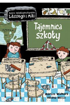 Lasse i Maja - dwójka młodocianych detektywów - wpada na trop afery związanej z podrabianymi banknotami. Śledztwo wiedzie ich do jednego z najmniej oczywistych miejsc, czyli szkoły. Czy to możliwe, że to jej pracownicy stoją za falą falsyfikatów zalewającą Valleby?

Tajemnica szkoły to napisana z humorem powieść kryminalna, która znakomicie nadaje się do dziecięcej biblioteki. Dzięki dużej czcionce oraz licznym rysunkom pociechy na etapie wczesnoszkolnym bez problemu poradzą sobie z lekturą, a przy okazji przećwiczą umiejętność czytania.

W czwartym tomie cyklu zatytułowanego Biuro Detektywistyczne Lassego i Mai para nieustraszonych bohaterów wpada na trop kolejnego przestępstwa. Do szwedzkiego miasteczka Valleby trafiają fałszywe pieniądze, które wywołują zamęt w spokojnym życiu mieszkańców. Pojawia się coraz więcej oszukanych osób, wśród nich są Sara i Din, którzy boją się, że będą musieli zamknąć swoją kawiarnię. Do tego dwójka szkolnych przyjaciół nie może dopuścić! Jednak tym razem sprawa może być zbyt duża nawet dla tak utalentowanych detektywów, jak Lasse i Maja. Trop wiedzie bowiem do... szkoły.