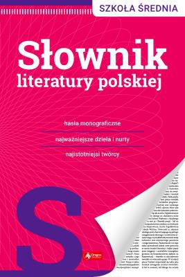 Słownik literatury polskiej jest podręczną syntezą historii literatury ojczystej od Bogurodzicy do bestsellerów Jerzego Pilcha. Zawiera materiał znacznie poszerzony i pogłębiony w porównaniu z zaleceniami programów szkolnych. Stanowi nieocenioną pomoc w zrozumieniu dziejów literatury narodowej i poznaniu jej najwybitniejszych utworów.