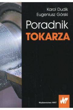 Poradnik zawiera wiedzę niezbędną tokarzowi do wykonywania pracy na tokarkach oraz półautomatach i automatach tokarskich, a więc: podstawy tokarstwa (tolerancje, pasowania, strukturę geometryczną powierzchni, charakterystykę procesu toczenia), wiadomości o budowie tokarek i ich eksploatacji, nożach tokarskich, ich wykonywaniu, zamocowaniu i ostrzeniu, doborze parametrów skrawania, wyposażeniu tokarek (uchwytach obróbkowych, narzędziowych i przyrządach tokarskich) oraz pomiarach przy toczeniu. Opisano w nim również podstawowe prace wykonywane na tokarkach, takie jak toczenie zewnętrznych powierzchni cylindrycznych, stożków i wałków mimośrodowych, toczenie kształtowe, obróbkę otworów i gwintów, przecinanie, zataczanie, radełkowanie oraz zwijanie sprężyn, a także szlifowanie, dogładzanie i docieranie. Podano przegląd tokarek, budowę półautomatów i automatów tokarskich oraz zasady sterowania programowego. Omówiono też organizację i bezpieczeństwo pracy tokarza. Na końcu zamieszczono tablice matematyczne.
Poradnik jest przeznaczony dla tokarzy oraz nauczycieli i uczniów zawodowych i średnich szkół technicznych o kierunku mechanicznym.