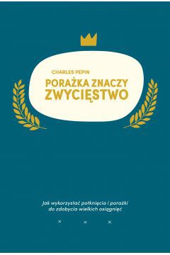 Porażka znaczy zwycięstwo to mądra, pozytywna i budująca książka, która pokazuje, jak nie bać się potknięć, jak wykorzystać ten nieodłączny element naszego życia do osiągnięcia sukcesu. Za każdym sukcesem stoi wiele niepowodzeń, a potknięcia mogą mieć zalety. Pépin przekonuje, że porażki to przede wszystkim ważne doświadczenia: kształtują siłę woli i pozwalają pozbyć się presji, uczą, jak walczyć i czynią nas bardziej rozważnymi, skłaniają do podążania tą samą drogą lub odważnego zmieniania jej, otwierają nas na coś nowego. Przyjrzenie się podanym przykładom sportowców, uczonych, artystów i ludzi pracujących w stresie, ich drodze i postawom, może posłużyć do zmiany osobistego podejścia do porażek własnych i najbliższych osób.