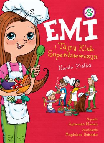 Słodkie czy słone? Pasta czy pizza? Pietruszka czy bazylia? Poznajcie nowe pyszne hobby Emi i Tajnego Klubu Superdziewczyn!
Przyjaciele biorą udział w szkolnym projekcie związanym z tolerancją i wraz z gotującą drużyną organizują charytatywną kawiarenkę. Tak rozpoczyna się nowa tajna misja, w której stawką jest pomoc dla potrzebujących. Rozgośćcie się w kuchni pełnej aromatów i smaków i wraz z Emi, Florą, Faustyną oraz Anielą wyruszcie w apetyczną podróż. Przekonajcie się, że każdy bez względu na pochodzenie i wygląd, jest wyjątkowy!