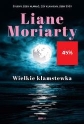 M BARDZIEJ COŚ UKRYWASZ, TYM WIĘKSZEJ MOCY NABIERA SEKRET Co wydarzyło się tego wieczora? Morderstwo czy zwykły wypadek? Wiadomo tylko, że ktoś nie żyje. Ale kto jest winien? Z Madeline lepiej nie zadzierać. Ma niewyparzony język i nie zapomina uraz. Nigdy jednak nie przyznałaby otwarcie, że wciąż ma żal do byłego męża, który wiele lat temu zostawił ją z małym dzieckiem. Na widok olśniewającej Celeste wszyscy mężczyźni (i niektóre kobiety) wstrzymują oddech, ale nikt nie wie, co kryje się pod iluzją idealnego życia. Gdy do okolicy sprowadza się Jane, młoda samotna matka z przeszłością owianą mroczną tajemnicą, spokojne życie na przedmieściach Sydney zakłóca z pozoru błahy incydent. Czy to on, jak iskra, doprowadził do tragicznego zakończenia szkolnej imprezy? Wielkie kłamstewka to najsłynniejsza książka Liane Moriarty, na jej podstawie powstał hitowy serial z Reese Witherspoon i Nicole Kidman. Wciągająca niczym thriller opowieść o byłych mężach i drugich żonach, matkach i córkach, o burzach w szklance wody, a także o kłamstwach, w których trwamy, by doczekać jutra.