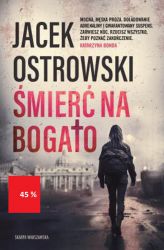 Czy można sam moment zejścia z tego świata skomercjalizować? Na taki pomysł wpada pewien duchowny, który pod kuratelą Watykanu zakłada zagadkową firmę o nazwie „Pomocna dłoń”. Bogaci klienci na finiszu życia za grube pieniądze zaspakajają swoje nawet najskrytsze marzenia. Wszystko wygląda na pozór ładnie i legalnie, ale czy za tym wszystkim nie kryje się jakaś mroczna tajemnica? Agata, Polka urodzona w Płocku, ale wychowana w Stanach Zjednoczonych Ameryki, weteranka amerykańskiej armii, kobieta po przejściach, walcząca z zespołem stresu pourazowego. Kobieta jest na życiowym zakręcie, kiedy dostaje propozycję pracy w „ Pomocnej dłoni”. Przyjmuje ją skuszona zaskakująco wysokim wynagrodzeniem, ale szybko pożałuje swojej decyzji. Problem tkwi w tym, że bardzo potrzebuje tych pieniędzy, jest to dla niej sprawa życia i śmierci… „Śmierć na bogato” to mroczny thriller o bardzo zaskakującym zakończeniu.