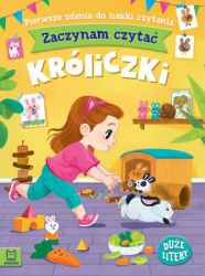 Seria książek Zaczynam czytać to: duże litery, proste wyrazy, bardzo krótkie zdania, ilustracje dopowiadające tekst oraz ciekawe dla dzieci historie. Wszystko po to, by ułatwić dzieciom pierwsze kroki w nauce czytania.