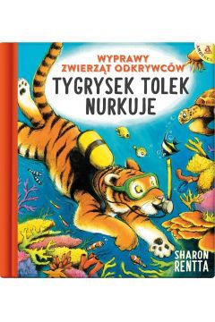 Wyprawy zwierząt odkrywców to nowa seria autorki bestsellerowego cyklu W Zwierzaczkowie (Wyruszamy pociągami z Kocurkami, Strażacy przy pracy, Pora na doktora, Na lotnisku) dla wszystkich małych poszukiwaczy przygód.
Zachwycające, bajecznie kolorowe, pełne szczegółów ilustracje, nieustraszeni bohaterowie i zabawna akcja, inspirowana życiem prawdziwych badaczy i odkrywców, rozwijają wiedzę, rozbudzają wyobraźnię i marzenia o poznawaniu świata natury.
Tygrysek Tolek jest inny niż wszystkie tygryski. Chce nurkować i poznać tajemnice morskich głębin. Bardzo dużo czyta i przygotowuje się na wyprawę.
Co jest niezbędne, by spełnić marzenia? Odwaga, pracowitość, cierpliwość i... łódź podwodna własnej roboty.
W Amberku kolejna książka, która łączy wspaniałe ilustracje, zabawną, przygodową fabułę oraz mądre przesłanie i wartości edukacyjne. Tygrysek Tolek nurkuje to pierwszy tom nowej, bajecznie kolorowej serii Wyprawy zwierząt odkrywców. Jej autorka, Sharon Rentta znana jest już w Polsce z wydawanej w 19 krajach bestsellerowej serii Dzień w Zwierzaczkowie (Strażacy przy pracy, Pora na doktora, Na lotnisku). Z mieszkańcami Zwierzaczkowa poznawaliśmy tajniki różnych zawodów.