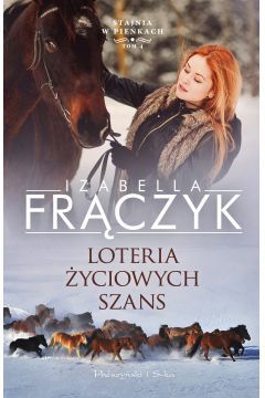 Czas ponownie wrócić do pieńkowskiej stajni i spotkać się z Magdą! Zaskakująca książka Loteria życiowych szans zabierze Cię znów do świata konnych przejażdżek i porywających historii o kobietach, które odkrywają swoje przeznaczenie!

Magda jest już żoną Adama i wydaje jej się, że jej przyszłość rysuje się w jak najjaśniejszych barwach. Nie tylko kwitnie jej życie prywatne, lecz także uległa poprawie sytuacja stajni i Magda może pozwolić sobie na wielkie plany. Niestety, szybko zostaje sprowadzona na ziemię i musi wymyślić, w jaki sposób ponownie uratować ukochaną stadninę... Czy uda jej się sprawić, by stadnina nadal działała tak prężnie, jak kiedyś? Czy jest szansa na to, by ziściły się jej marzenia? I jak potoczy się dalej jej związek z Adamem?