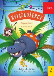 Hipopotam Waldek ma pewien kłopot. Uwielbia swoje sadełko, ale marzy też o tym, aby… skakać po palmach jak jego przyjaciółka małpka. W tym celu próbuje małpować Rozalkę. Czy jednak palma to najlepsze miejsce dla hipopotama? A może Waldek poczuje się szczęśliwy zupełnie gdzie indziej? „Książkożercy” to trzypoziomowa seria przeznaczona dla dzieci, które rozpoczynają swoją przygodę z czytaniem, zapewniająca: przyjemne wprowadzenie w świat liter, słów i zdań; pełne humoru historie o sympatycznych bohaterach; wesołe ilustracje ułatwiające zrozumienie tekstu; pytania umożliwiające sprawdzenie umiejętności czytania ze zrozumieniem; opiekę merytoryczną metodyka i językoznawcy z Uniwersytetu Warszawskiego.