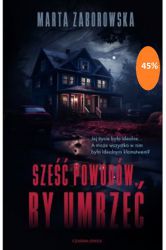 Sześć osób i sześć powodów, dla których Miriam musiała pożegnać się z życiem. Ufała im wszystkim, a jednak któreś z nich ją zawiodło. A może sama postanowiła odejść?

W czwartą rocznicę swojego ślubu Miriam Macharow wychodzi z domu i ginie po niej wszelki ślad. Pół roku później na terenie starej fabryki w Ursusie zostają odkryte spalone zwłoki kobiety. Zbrodnia, nieszczęśliwy wypadek czy może samobójstwo? Miriam wydawała się taka szczęśliwa, więc jak to możliwe??

O ile jej mąż, Konrad, stara się pogodzić z myślą o stracie ukochanej, to siostra ofiary ma z tym poważny problem ? podczas okazania ciała nie rozpoznaje w nim Miriam i odmawia potwierdzenia jej tożsamości. Jaki ma w tym cel i czy naprawdę wierzy, że zaginiona wciąż żyje? Podobno ktoś widział ją w tłumie w tunelu metra?