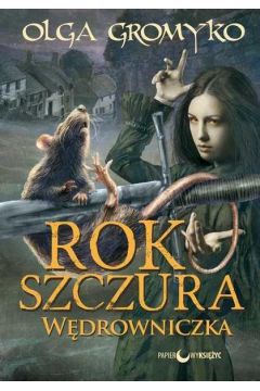 Rok Szczura. Wędrowniczka to niecierpliwie wyczekiwany przez czytelników drugi tom trylogii Rok Szczura ? bestsellerowej sagi, która opowiada losy Ryski ? wiejskiej dziewczyny wykazującej pewne zdolności jasnowidzenia, której w pełnej przygód wędrówce towarzyszą: jej przyjaciel z dzieciństwa Żar ? złodziejaszek oraz znaleziony na drodze szczur Alk ? który właściwie szczurem nie jest.

Po raz kolejny Olga Gromyko ? bestsellerowa autorka Wiernych wrogów i serii o przygodach wiedźmy Wolhy gwarantuje niezapomnianą dawkę fantastycznej przygody z dużą dozą humoru, tak cenioną przez jej licznych fanów.

Ledwo co parę tygodni temu Ryska była zwykłą wiejską dziewczyną, którą od rówieśniczek odróżniały wyłącznie zdolności widzącej, czyli umiejętność dokonania najlepszego wyboru.