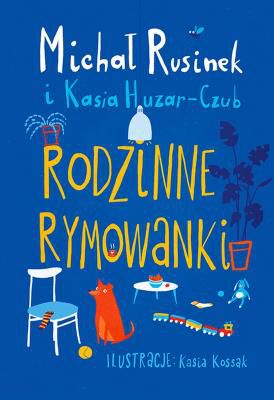 Rymowanki na cztery ręce, czyli Michał Rusinek i Kasia Huzar-Czub do rodzinnego czytania Trzymacie w ręku rymowaną kronikę przypadków pewnej wyjątkowej rodzinki. Znajdziecie w niej: - kopalnię pomysłów na wspólne spędzanie czasu, - beczkę śmiechu z codziennych perypetii Dropsa i spółki, - lustro, do którego możecie zajrzeć i czasem zobaczyć w nim… siebie! - wybuchowy koktajl rodzinnych emocji, - całe pola wyrozumiałości i domowego ciepła, - a nawet…kosmitów! Uwaga! Grozi niekontrolowanymi wybuchami śmiechu. Odpowiednie dla dzieci i dorosłych w każdym wieku. Kronikę ku powszechnej radości sporządzili: Michal Rusinek – urodził się w 1972 roku w Krakowie i nadal tam mieszka – z rodziną. Był sekretarzem Wisławy Szymborskiej, teraz prowadzi jej Fundację. Bywa tłumaczem z języka angielskiego, zdarza mu się pisywać ksiązki dla dzieci i dorosłych oraz układac wierszyki czy teksty piosenek. Pisuje felietony o książkach i o języku. Kasia Huzar-Czub – tłumaczka z języka angielskiego z wykształceniem muzycznym. Autorka książek dla dzieci, mama dwóch córek i jednego psa. Mieszka czasem w mieście nad rzeką, a czasem na wsi nad morzem. Notorycznie myli pracę z zabawą. Kasia Kossak – kochająca wiatr, morze, malowanie, swoje dzieci i książki. Dlatego codziennie oddaje się tym pasjom, łącząc je naprzemiennie.