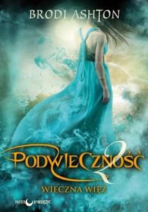 Wieczna więź” to drugi tom niezwykle pięknej i romantycznej trylogii o miłości, stracie i nieśmiertelności, opartej na motywach zaczerpniętych z mitologii. Trylogia „Podwieczność” jest rekomendowana przez najpopularniejsze autorki powieści dla młodzieży, takie jak Becca Fitzpatrick czy Ally Condie i idealnie trafi w upodobania tych czytelników, którzy szukają niezapomnianej i pełnej emocji historii o miłości, która przekracza granice tego świata. „Wieczna więź” jest bezpośrednią kontynuacją wydarzeń zawartych w powieści „Podwieczność” - pierwszym tomie tej serii. Nikki Beckett mogła jedynie patrzeć, jak jej chłopak, Jack, poświęca się, by uratować jej życie, na wieczność zajmując jej miejsce w Tunelach Podwieczności. Ten dług powinien być jej. Teraz żyje pożyczonym życiem i nie ma pojęcia, jak poradzić sobie z poczuciem winy. A każdej nocy Jack pojawia się w jej snach – zagubiony, zdezorientowany i coraz słabszy. Nieważne jak bardzo sięga po jego dłoń, nigdy jej nie znajduje. Zdesperowana, by znaleźć odpowiedzi, Nikki zwraca się do Cole’a – nieśmiertelnego, który chce uczynić ją swoją królową