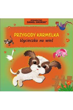 Karmelek to piesek, który przypadnie do gustu każdemu dziecku. Świat oczyma małego pieska wygląda inaczej. Jego życie to jedna wielka przygoda, doświadczenia i perypetie, które go spotykają, mają wpływ nie tylko na niego, ale na całą rodzinę.

Przygody Karmelka, to książeczki dla wszystkich miłośników zwierząt, bo przecież wiadomo, że piesek jest największym i najwierniejszym przyjacielem człowieka. Seria przeznaczona jest dla tych, którzy takiego pupila już posiadają, a także dla tych, którzy zamierzają pieska przyjąć do swojego domu.

Czytając tę książkę, będziecie mieć wrażenie, że Karmelek już dziś zamieszkał w waszym domu. Wspaniale bogato ilustrowane książki pobudzające wyobraźnię dziecka, a dodatkowo ukazują, jak wygląda codziennie życie z uroczym Karmelkiem.