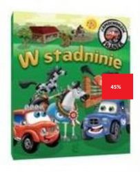 Poczytaj o sympatycznym czerwonym samochodziku Franku i dowiedz się, jakie zwierzęta i ich opiekunów spotkał w stadninie. W książeczce oprócz historyjki do czytania, znajdziesz zagadki, quizy i łamigłówki.