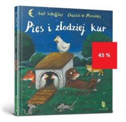 Lis znowu dostał kurczaka. Pies czyha w nocy – na próżno. I dlatego chce szukać pomocy. Ale świnia zasypia, owca jest zbyt przestraszona. Rolnik ma tego dość i prosi kota o pomoc. Mimo swojej przebiegłości obiecuje myszom: „Jeśli mi pomożecie, już nigdy was nie zjem!” Wiemy, że myszy są razem sprytne i bardzo silne. Książka obrazkowa autorstwa ilustratora Gruffalo.