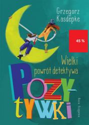 Drzwi agencji detektywistycznej „Różowe Okulary” są wciąż zamknięte na głucho, jednak mieszkańcy kamienicy starają się nie poddawać złym myślom. Tymczasem Martwiak ostatnio wyraźnie zhardział, ciągle przesiaduje w piwnicy lub na podwórzu i najwyraźniej coś planuje… Czy detektyw Pozytywka wróci na czas, aby udaremnić jego knowania? Grzegorz Kasdepke – najchętniej czytany polski autor książek dla dzieci. Niemal wszystkie z jego kilkudziesięciu tytułów uzyskały status bestsellera (m.in. „Kacperiada…” czy „Horror! czyli skąd się biorą dzieci”). Kawaler Orderu Uśmiechu, Ambasador Polszczyzny Literatury Dziecięcej i Młodzieżowej. Sympatię czytelników łączy z uznaniem krytyków, czego dowodem są najważniejsze nagrody, jakie zdobył za swoją twórczość dla najmłodszych